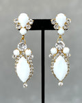 White Chalk Earrings