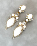 White Chalk Earrings