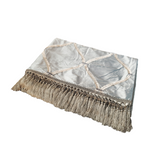 Lattice Silk Throw