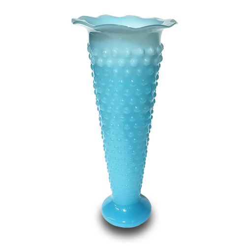 Aqua Glass Vase