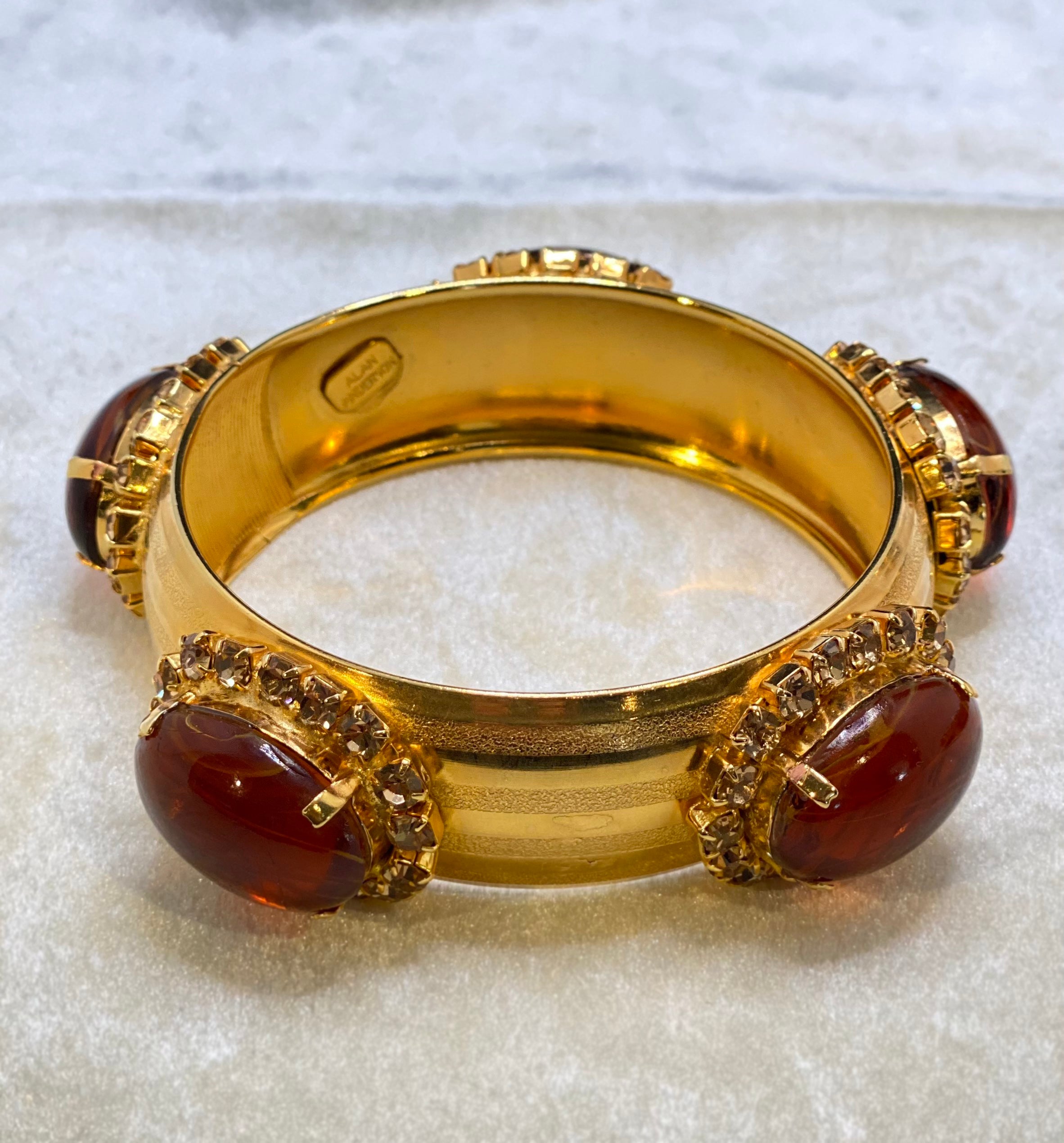 Amber Bead Bangle