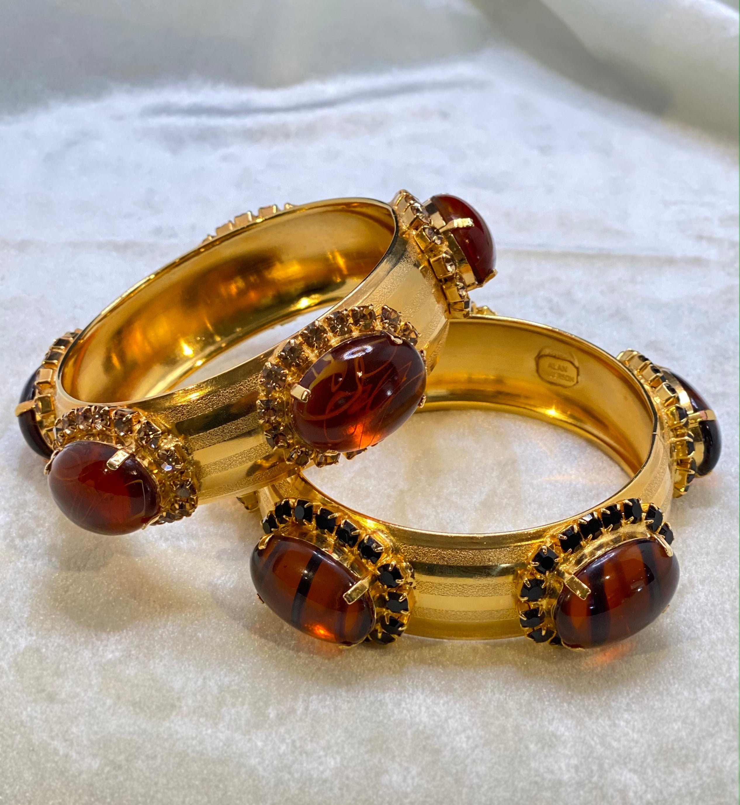 Amber Bead Bangle